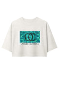 OC|TW Label "Turquoise Water Touch & Go" Crop
