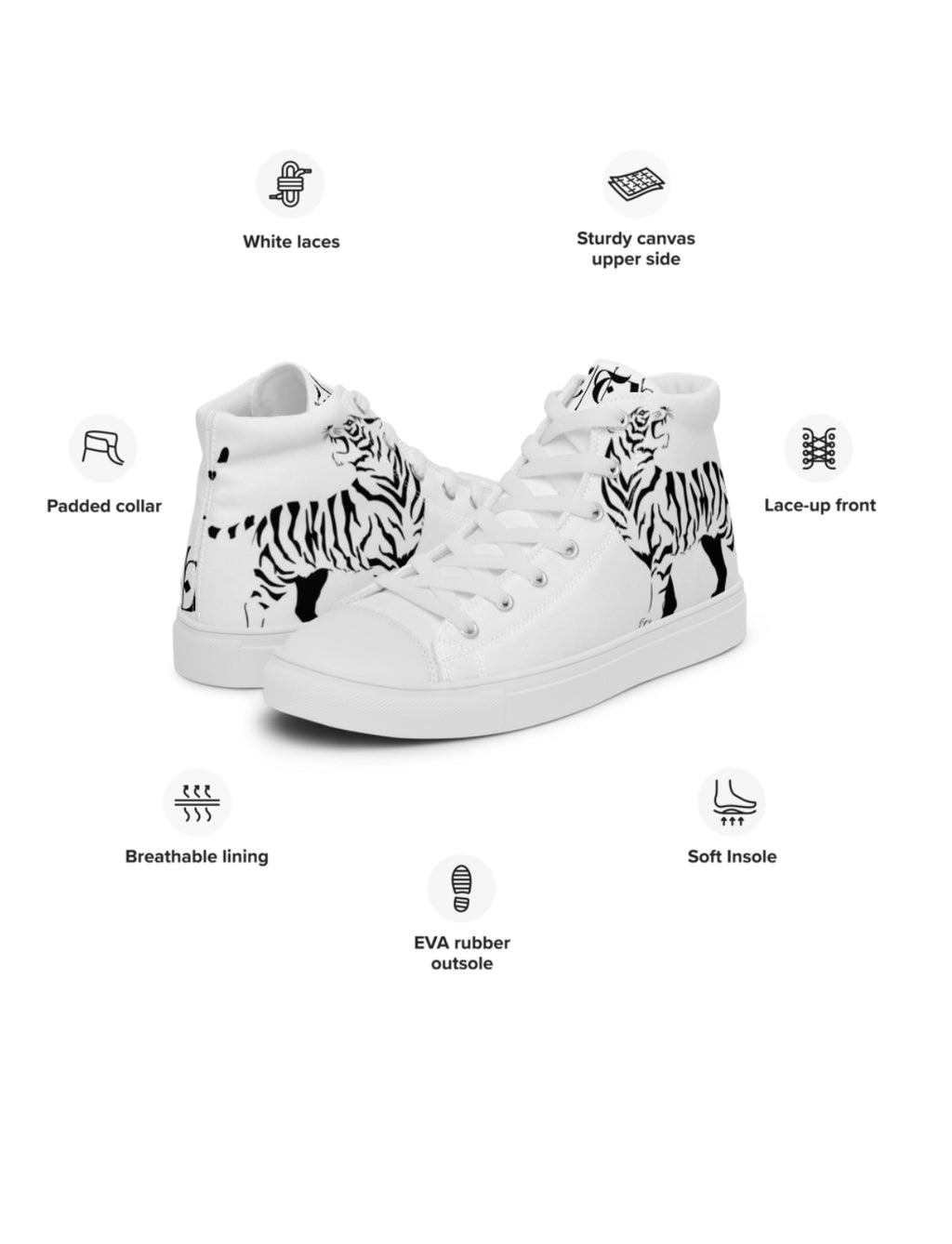 OC|TW Label "White Tiger Runners" Sneaker