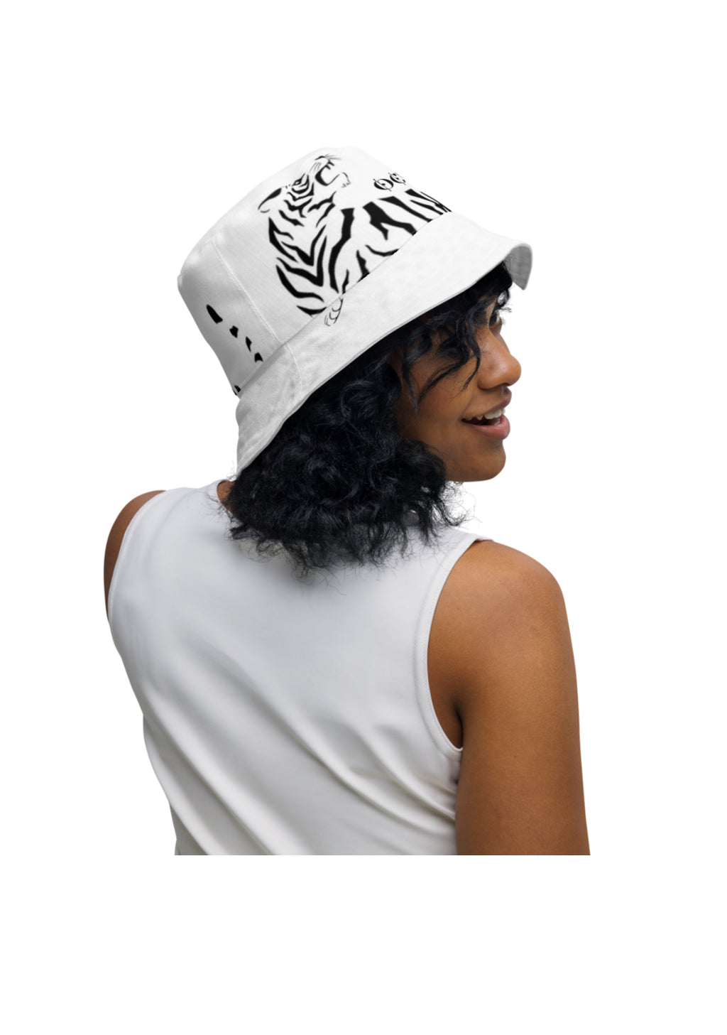 OC|TW Label "White Tiger" Bucket Hat