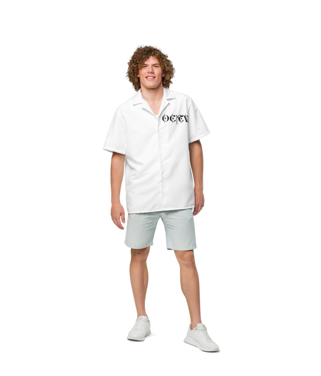 OC|TW Label "Day Off" Short Sleeve Button Up