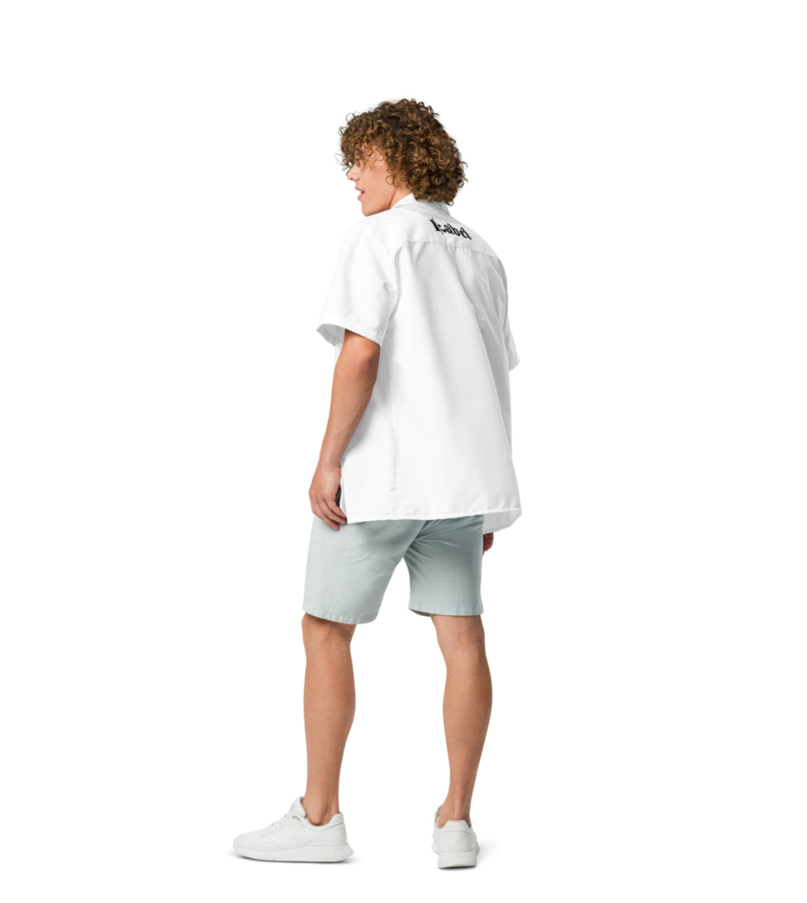 OC|TW Label "Day Off" Short Sleeve Button Up