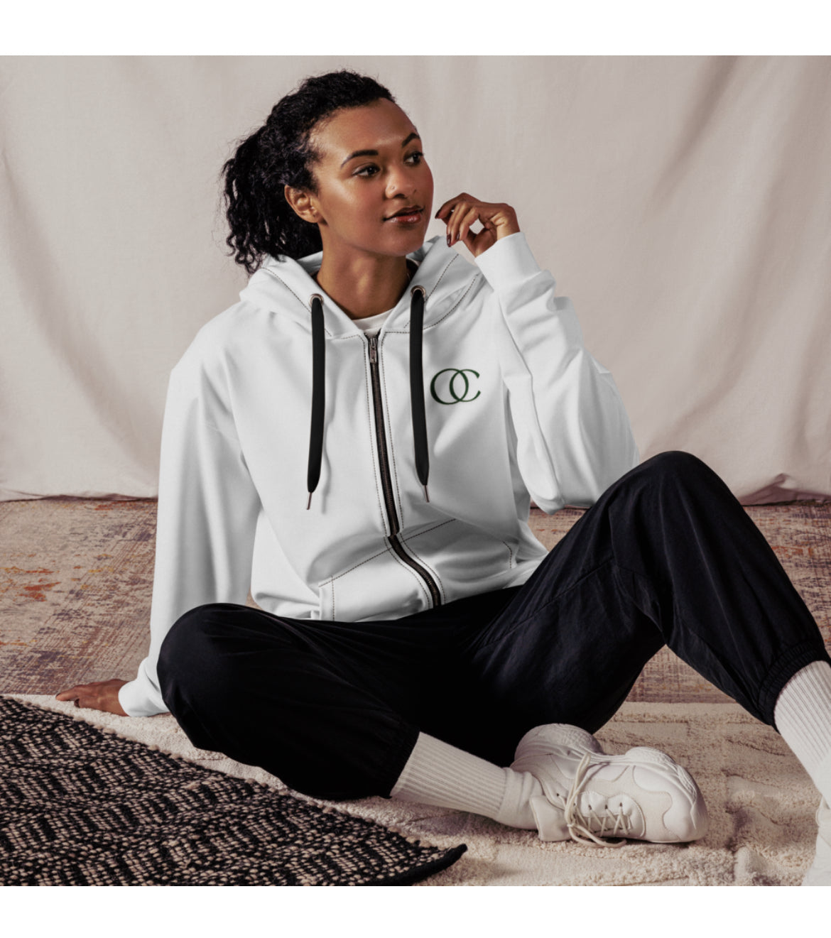 OC|TW Label "Bora" Full Zip Hooded Jacket