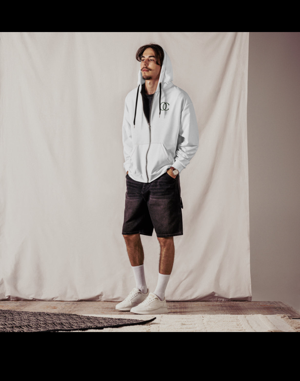 OC|TW Label "Bora" Full Zip Hooded Jacket