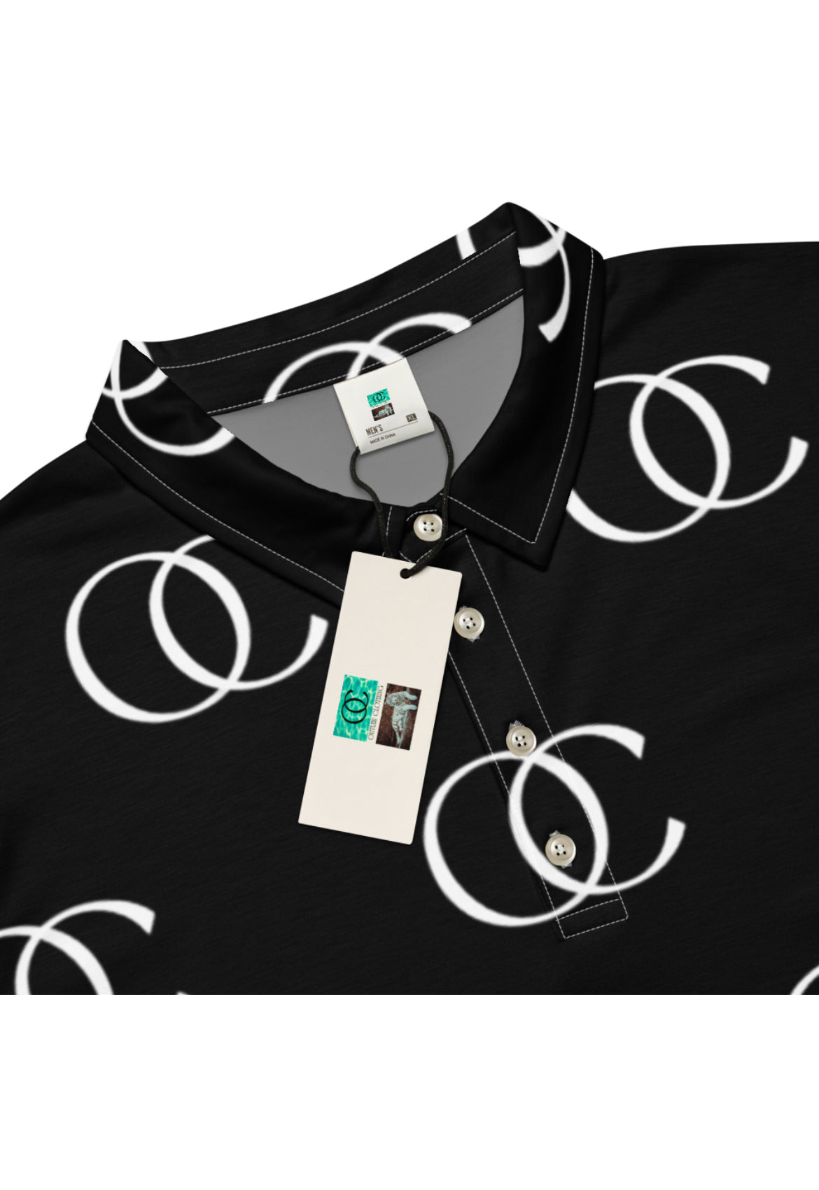 OC|TW Label "Matrix" Short Sleeve Polo