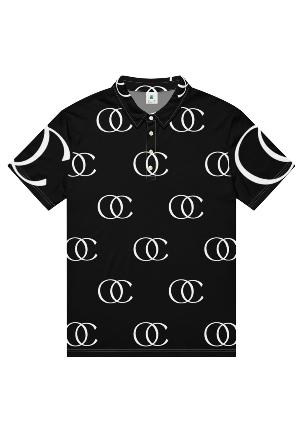 OC|TW Label "Matrix" Short Sleeve Polo