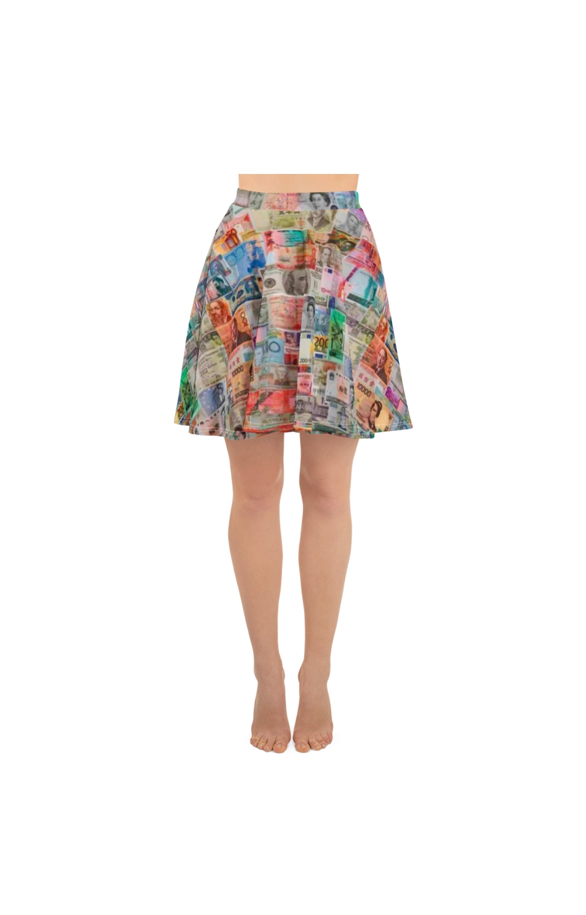 OC|TW Label "Frequent Flyer" Women's Skirt