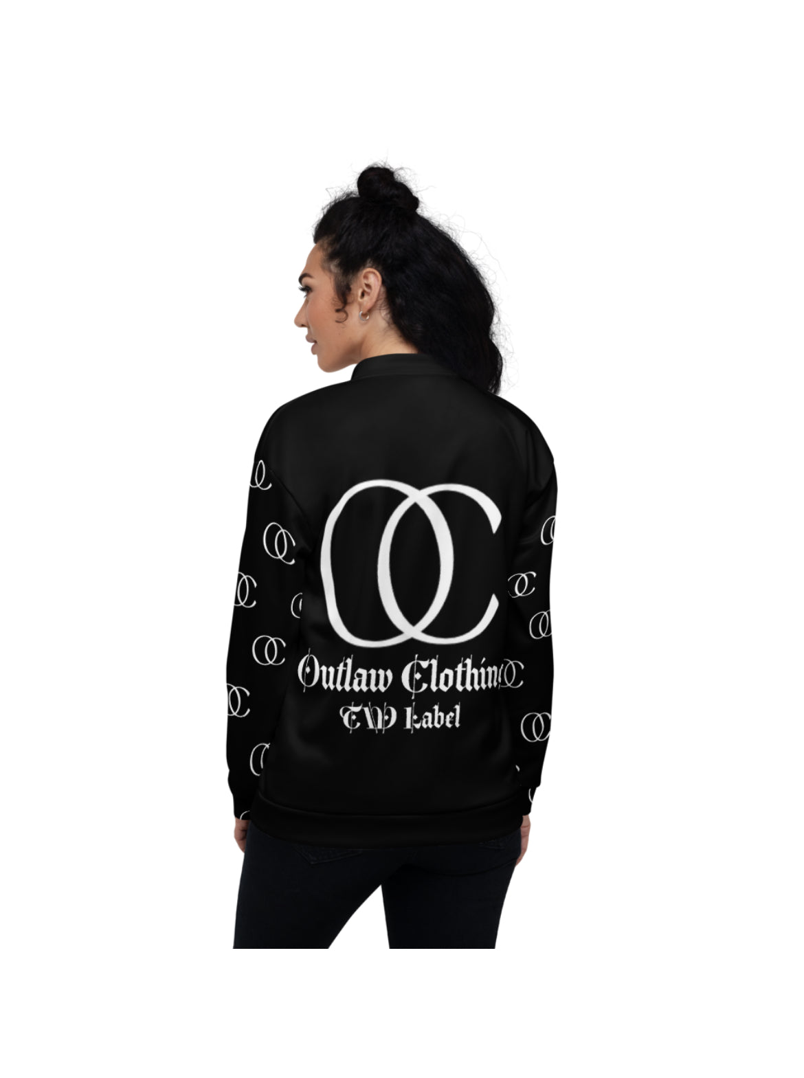 OC|TW Label "OG Classic" Monogram Bomber Jacket