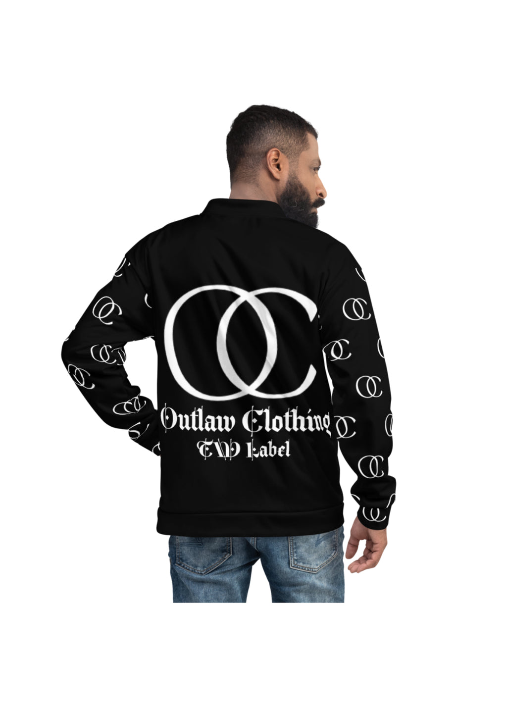 OC|TW Label "OG Classic" Monogram Bomber Jacket