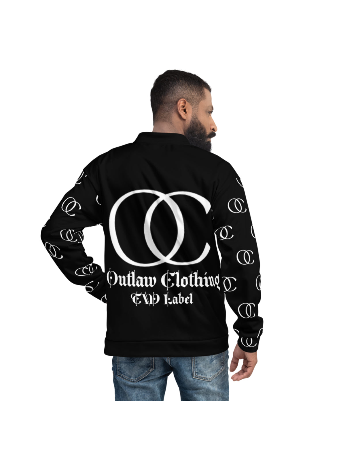OC|TW Label "OG Classic" Monogram Bomber Jacket