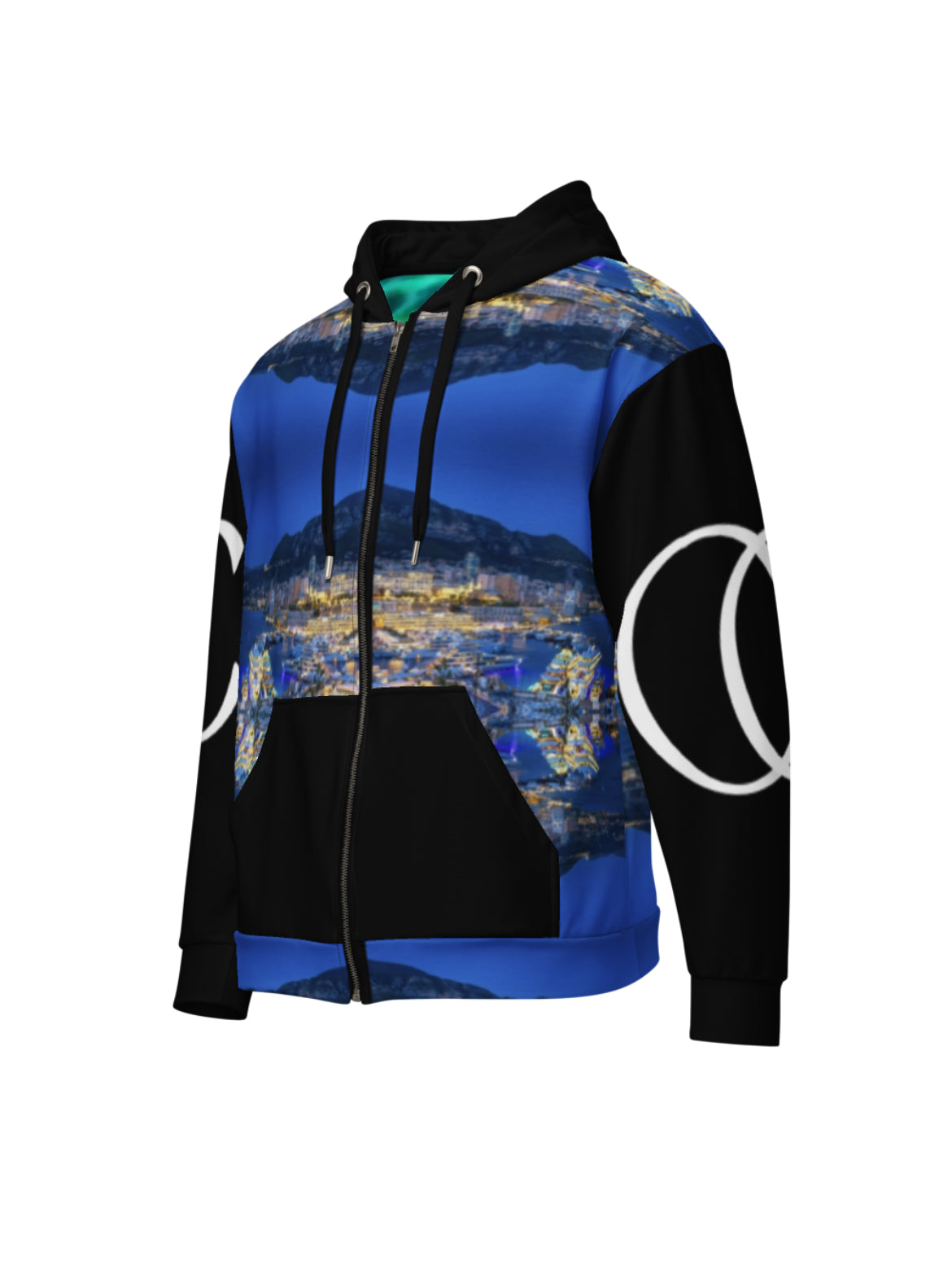 OC|TW Label "Monte Carlo" Full Zip Hooded Sweatshirt