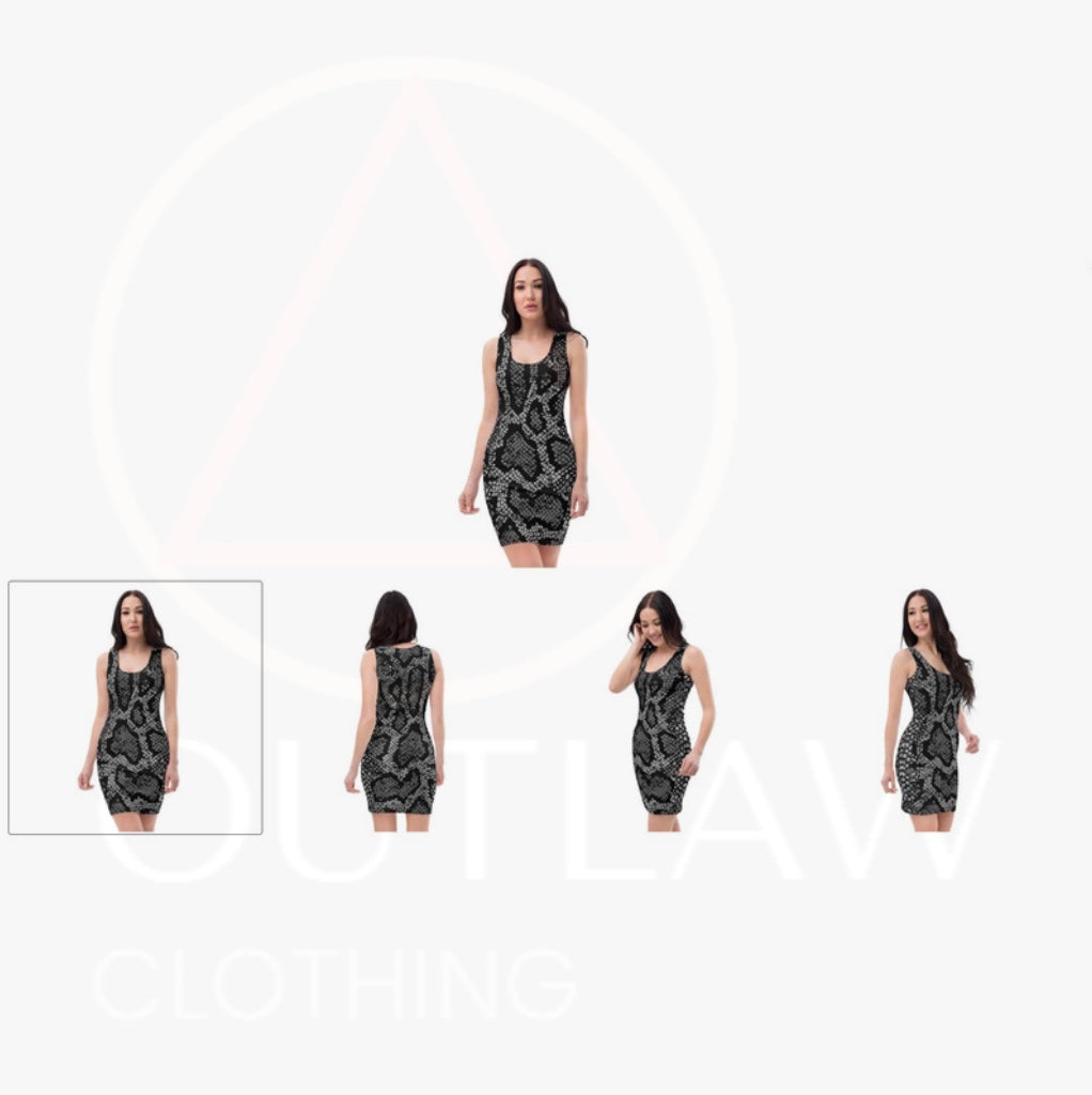 Outlaw Clothing Venom Maxi Dress