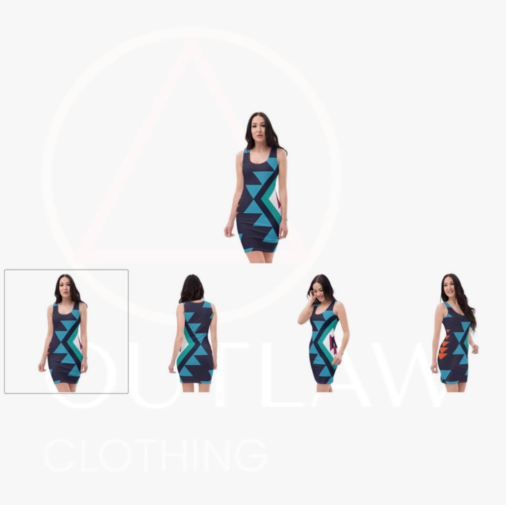 Outlaw Clothing Aztec Maxi Dress