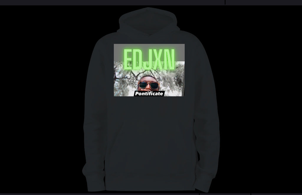 EDJXN Orange_Theorem Graphic Hoodie