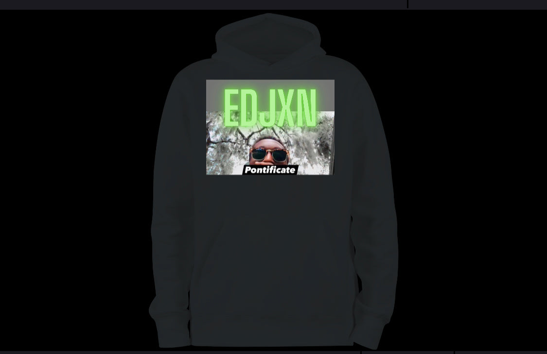 EDJXN Orange_Theorem Graphic Hoodie