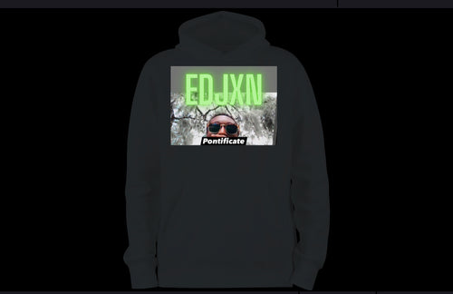 EDJXN Orange_Theorem Graphic Hoodie