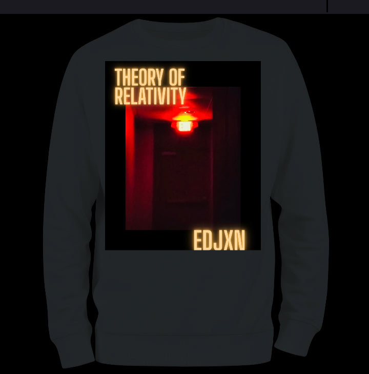 EDJXN "Theory Of Relativity" Graphic Crew Sweatshirt
